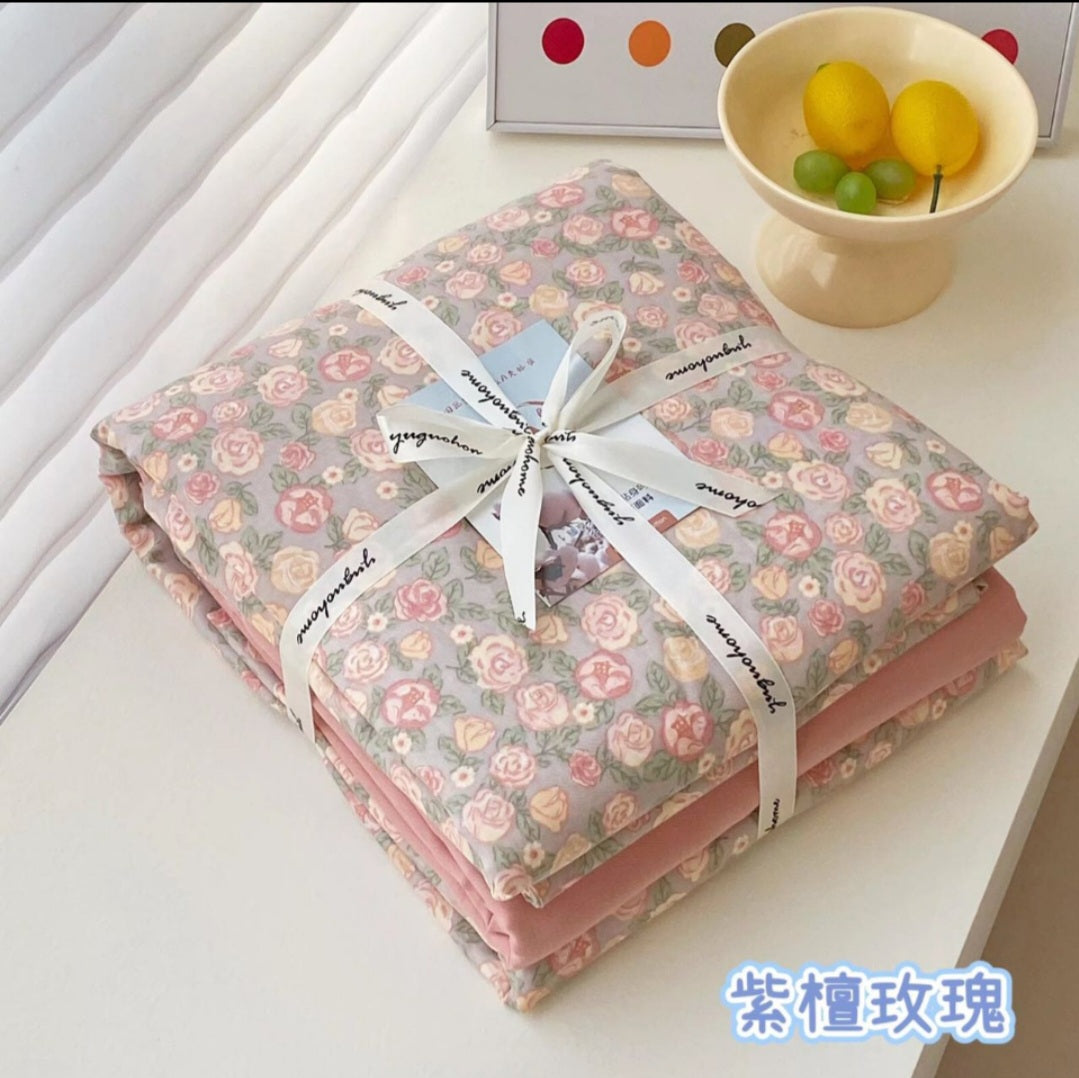 Double Yarn Cotton Bedding Set